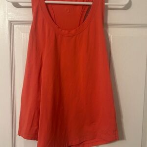 Lululemon Athletica Red Sleeveless Relaxed Tank Top